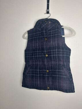 WEARMASTER OUTERWEAR FOR MADEWELL Wool Blend Herringbone Cargo Field Vest Small
